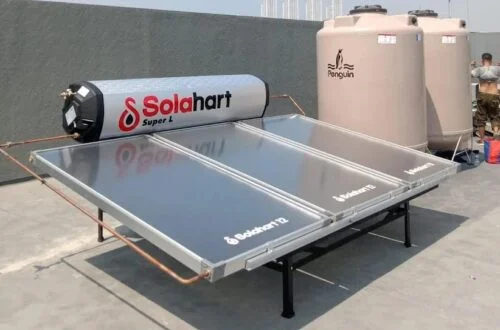Pemasangan Solahart perumahan